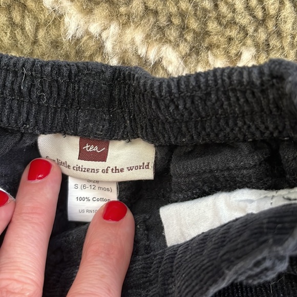 Tea Collection 6M pants bundle denim joggers and corduroy - Picture 4 of 4